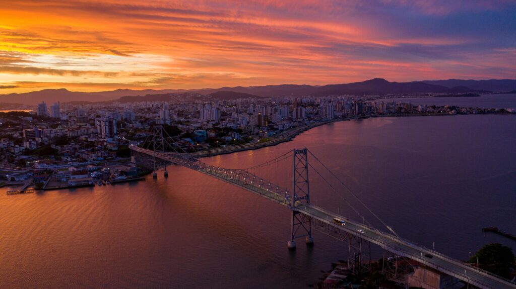 atardecer florianopolis